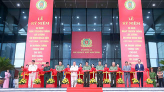 Khánh thành Trung tâm Chỉ huy, điều hành, tác chiến xuất nhập cảnh