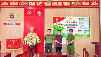 Khi màu áo Công an trở thành khát vọng cống hiến