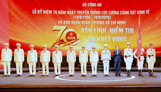 Lực lượng Cảnh sát kinh tế sẽ lập thêm nhiều chiến công, thành tích mới; xứng đáng là “thanh bảo kiếm sắc bén”