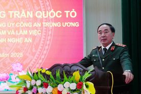 Thứ trưởng Trần Quốc Tỏ thăm, động viên lực lượng Công an cơ sở trên địa bàn tỉnh Nghệ An