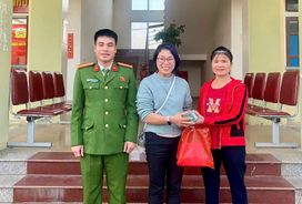 Công an xã giúp người dân nhận lại số tiền 400 triệu đồng do chuyển khoản nhầm