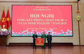 Cụm thi đua số 4 Bộ Công an tổng kết phong trào thi đua Vì an ninh Tổ quốc năm 2025