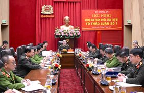 Hội nghị Công an toàn quốc lần thứ 81 tiến hành chương trình làm việc tại Tổ