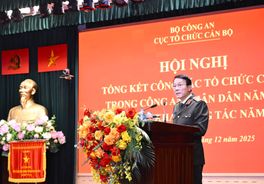 Đưa công tác cán bộ thật sự trở thành đòn bẩy góp phần đạt mục tiêu cao của công tác Công an trong giai đoạn cách mạng mới