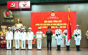 Lập nhiều thành tích, chiến công mới, cùng toàn lực lượng Công an nhân dân giữ vững an ninh, trật tự