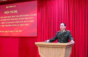 Tiếp tục đổi mới, nâng cao hiệu quả công tác giáo dục, đào tạo, góp phần thực hiện thắng lợi nhiệm vụ bảo đảm an ninh, trật tự và xây dựng lực lượng CAND