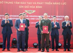 Bộ Công an tiếp nhận trụ sở Trung tâm Đào tạo và Phát triển năng lực gìn giữ hòa bình