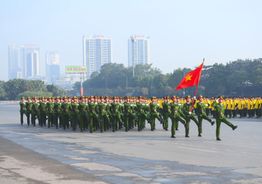 Lễ xuất quân và diễn tập phương án bảo đảm an ninh, trật tự Đại hội đại biểu toàn quốc lần thứ XIV của Đảng