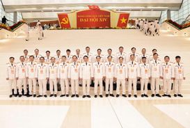 Đoàn đại biểu Đảng bộ Công an Trung ương dự Đại hội XIV của Đảng