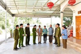 Tuyên Quang: Lực lượng tham gia bảo vệ an ninh, trật tự ở cơ sở - Cánh tay nối dài trong công tác đảm bảo an ninh, trật tự Đại hội Đảng lần thứ XIV
