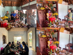 Ấm áp bữa cơm cùng Mẹ Việt Nam Anh hùng