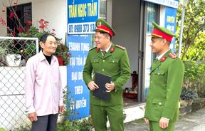 Hà Tĩnh: Công an xã Can Lộc phát huy vai trò nòng cốt giữ bình yên từ cơ sở