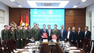 Cục Đào tạo, Bộ Công an ký kết thỏa thuận hợp tác với Trường Đại học Ngoại ngữ, Đại học quốc gia Hà Nội