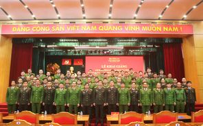 Cục Đào tạo khai giảng Lớp bồi dưỡng cán bộ Công an tăng cường về Công an xã biên giới đất liền