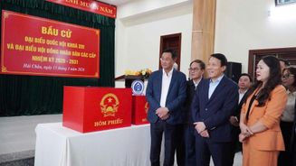 Minister Luong Tam Quang inspects preparation for election in Da Nang