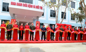 Thứ trưởng Phạm Thế Tùng dự Lễ khánh thành công trình tòa nhà khám, chữa bệnh Trung tâm Y tế Tương Dương