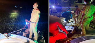 An Giang: Kịp thời tìm kiếm, đưa nam thanh niên nhảy cầu đến bệnh viện cấp cứu kịp thời