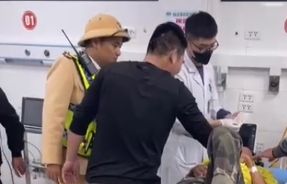 Thanh Hoá: Cảnh sát giao thông kịp thời hỗ trợ đưa người bệnh nguy kịch đi cấp cứu