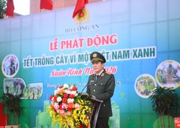 Bộ Công an phát động “Tết trồng cây năm 2026 - Vì một Việt Nam xanh”