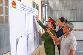 Công an tỉnh Sơn La triển khai đảm bảo an ninh, trật tự bầu cử đại biểu Quốc hội và đại biểu Hội đồng nhân dân các cấp