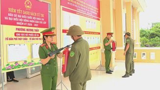 Tăng cường kiểm tra an toàn phòng cháy tại các điểm bầu cử trên địa bàn thành phố Huế