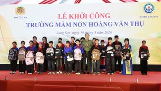 MPS builds kindergarten in Lang Son province