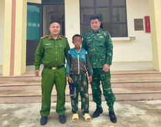Vietnamese police help Lao child safely return home
