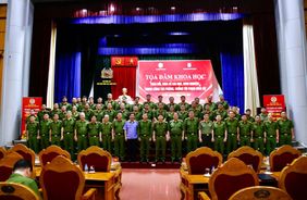 Tọa đàm khoa học "Trao đổi, chia sẻ bài học, kinh nghiệm trong công tác phòng, chống tội phạm hình sự"