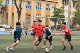 Sôi nổi Giải bóng đá nam 7 người khối lực lượng An ninh mạng và phòng, chống tội phạm sử dụng công nghệ cao
