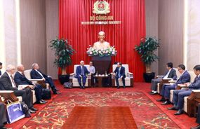 Ministry of Public Security promotes cooperation with SICPA