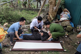 Cao Bằng: Công an xã kịp thời hỗ trợ nạn nhân tai nạn giao thông