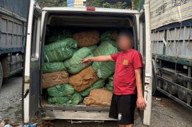 Công an tỉnh Cao Bằng phát hiện, thu giữ hơn 05 tấn nguyên liệu thuốc lá không rõ nguồn gốc