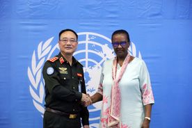 Deputy Minister Pham The Tung visits Head of MINUSCA