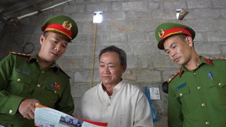 Phát huy vai trò nòng cốt, giữ vững an ninh, trật tự từ cơ sở ở Nam Quang, tỉnh Cao Bằng