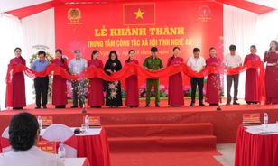 Khánh thành công trình mới tại Trung tâm công tác xã hội tỉnh Nghệ An