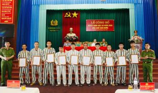 Các trại giam, trại tạm giam đồng loạt công bố Quyết định đặc xá năm 2026