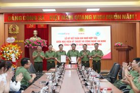 Học viện Kỹ thuật và Công nghệ an ninh và Tổng công ty Viễn thông MobiFone ký kết Biên bản ghi nhớ hợp tác