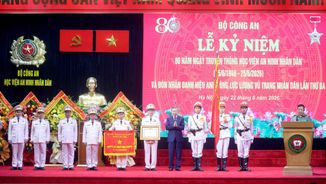 People’s Security Academy receives Hero of the People’s Armed Forces title for the third time