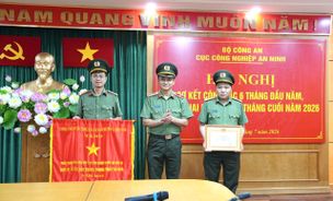 Cục Công nghiệp an ninh sơ kết công tác 6 tháng đầu năm 2026
