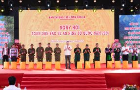 Tổng Bí thư, Chủ tịch nước Tô Lâm dự Ngày hội Toàn dân bảo vệ an ninh Tổ quốc tại tỉnh Sơn La
