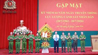Xây dựng lực lượng Cảnh sát nhân dân cách mạng, chính quy, tinh nhuệ, hiện đại