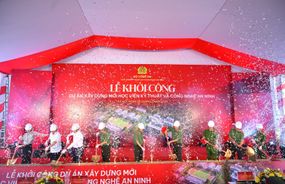 Khởi công Dự án xây dựng mới Học viện Kỹ thuật và Công nghệ an ninh