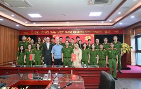 Khai giảng Lớp tập huấn về công tác giám định tư pháp dấu vết sinh học và mùi