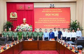 Decision on Politburo and Secretariat’s third-round inspection over Executive Bureau of the Public Security CPV Committee announced
