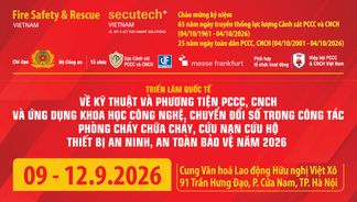 Triển lãm quốc tế về kỹ thuật, phương tiện phòng cháy, chữa cháy và cứu nạn, cứu hộ, ứng dụng khoa học công nghệ, chuyển đổi số năm 2026