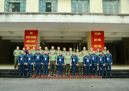 Trường Cao đẳng An ninh nhân dân I tổ chức khóa Bồi dưỡng nghiệp vụ công tác Cảnh vệ cho cán bộ Bộ Công an Lào