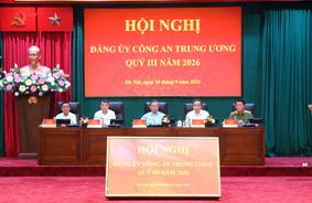Khai mạc Hội nghị Đảng ủy Công an Trung ương Quý III năm 2026