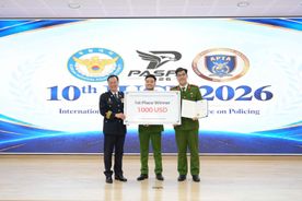 Học viện Cảnh sát nhân dân giành giải Nhất tại Hội nghị khoa học dành cho sinh viên Cảnh sát quốc tế lần thứ 10