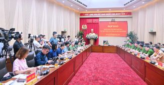 Bộ Công an họp báo thông báo tình hình, kết quả công tác công an Quý III năm 2026