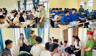 Công an tỉnh Hà Tĩnh chủ động phòng ngừa bạo lực học đường từ sớm, từ xa